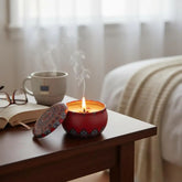 1PC Vintage Scented Candles Soy Wax Candle Jars Flower Fragrance Scent Candle Wedding Ceremony Birthday Gifts Home Decoration