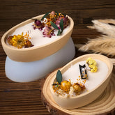 Reusable Oval Moulds - DIY Craft Moulds - Plaster and Cement Mixes, Candle Making Moulds, Soap Making Supplies, Craft Tools