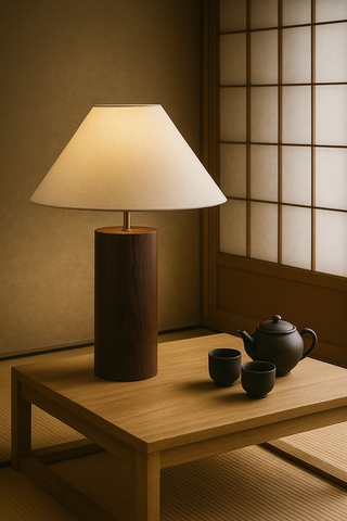 Rambo Wood Table Lamp