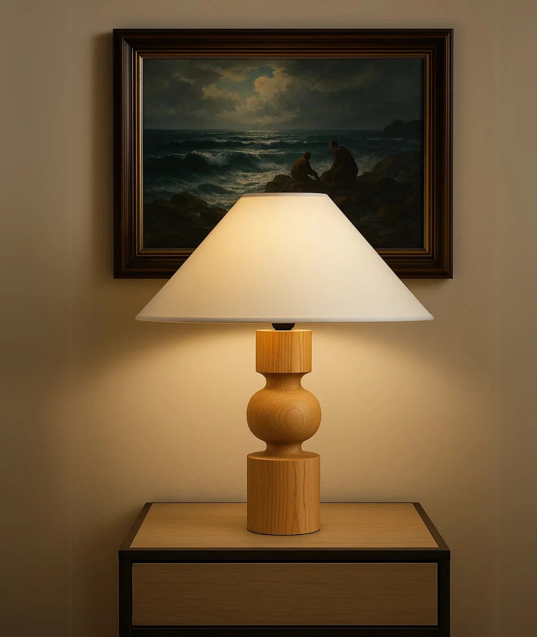 Romeo Wooden lamp