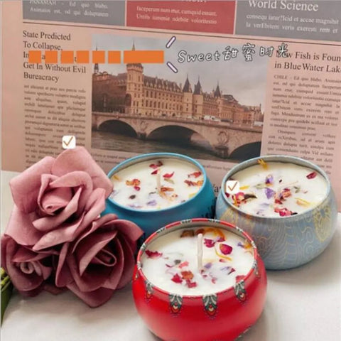 3/6/12 Pack Home Scented Candles Long Lasting Soy Wax Aromatherapy Candle for Mother's Day Gift Candles Birthday Gifts for Women