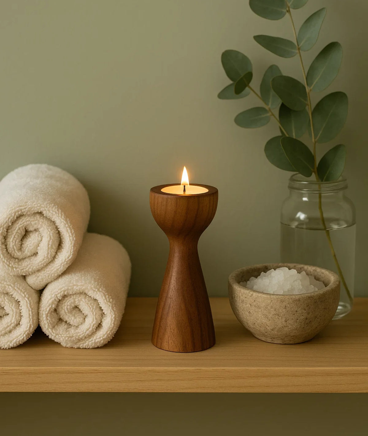 Pillar Tea-Lights Candle Holder (set of 3)