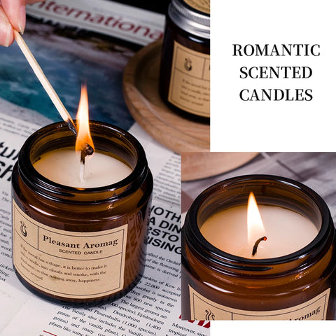 1pc Lavender Scented decorative candle, smokeless aromatic, cake candle fireworks room coconut wax home decor valentines