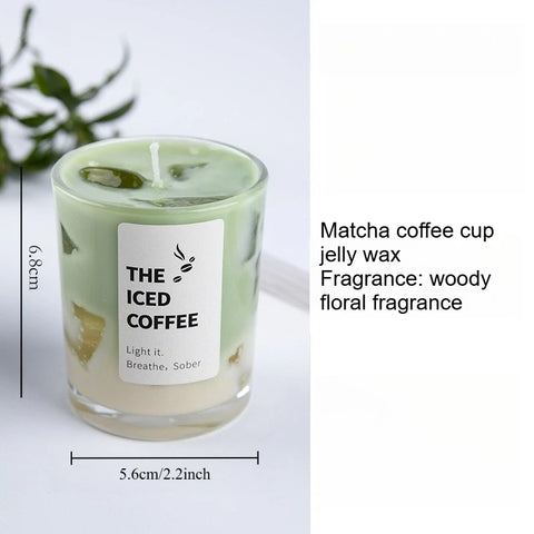 Jelly Wax Coffee Cup Aromatherapy Bedroom Smoke Free Candles Romantic Atmosphere Fragrance