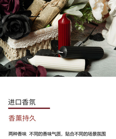 Low Temperature Candles Not Hurt the Skin Sexy Drip Candle Bar Atmosphere Floral Candle