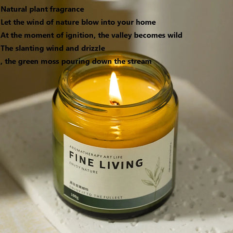 Tea Aroma Candle Gift Box for Home Bedroom Long lasting Fragrance Expansion Plant Soy Wax Fragrance Ornament with Handheld Gift