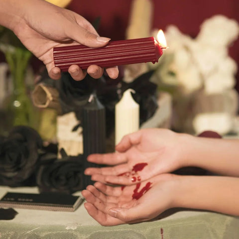 Low Temperature Candles Not Hurt the Skin Sexy Drip Candle Bar Atmosphere Floral Candle