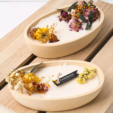 Reusable Oval Moulds - DIY Craft Moulds - Plaster and Cement Mixes, Candle Making Moulds, Soap Making Supplies, Craft Tools