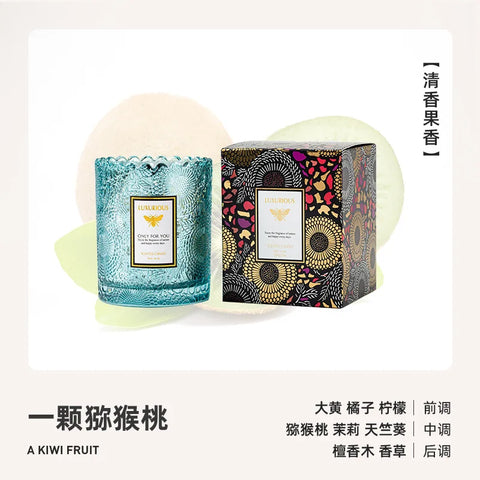 Candle Jar Glass Handmade Soybean Candles Home Decoration Romantic Fragrance Candle Wedding Gift Birthday Candle