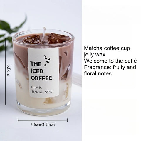 Jelly Wax Coffee Cup Aromatherapy Bedroom Smoke Free Candles Romantic Atmosphere Fragrance