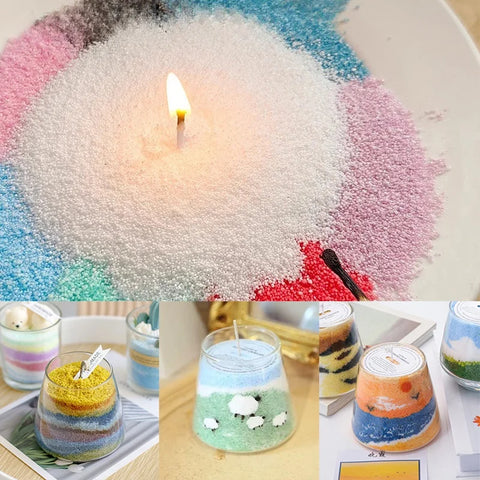 Sand Wax DIY Candle Making Accessories DIY Candle Material Package DIY Sand Wax Party Ceremony Birthday Gifts Home Decoration