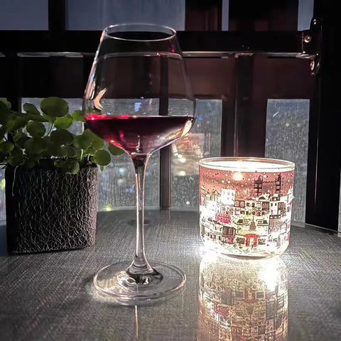 Martha London Street View with scented candles LED light atmosphere scented candles Goddess Day birthday gift