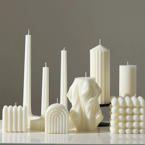 1pc Nordic style scented candle smokeless candle wedding party decoration Nordic home decoration bedroom fragrance souvenir