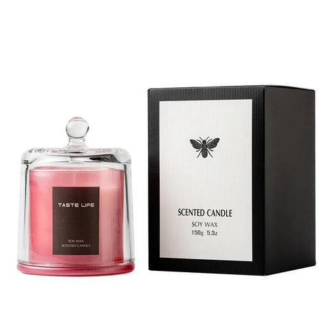 40 Hours Jar Scented Candle,Relaxing Aromatherapy Candle, Home Decoration Natural Soy Candle, Glass Jar Candle Gifts for Women