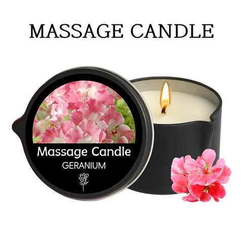 1pc Rose scented Home Body Oil aromatherapy Candle,Massage Oil Candle /2oz Massage Oil Candle forPure Relaxation and Home SPA