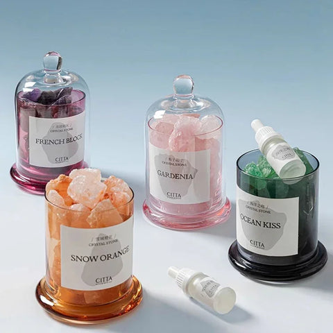 1pc Empty Glass Display Dome For Dining Table Decoration With Base Cake Cupcake Cover For Gold Rose Display Succulents Candle