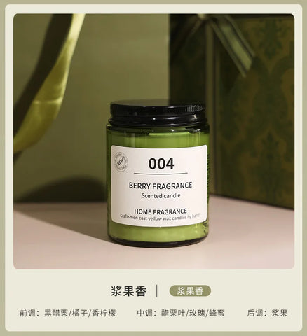 Scented candle gift set. Bedroom girl fragrance home fragrance. Birthday gift romance kit Rattan Fragrance cup wax soap gift box