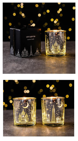 Martha London Street View with scented candles LED light atmosphere scented candles Goddess Day birthday gift