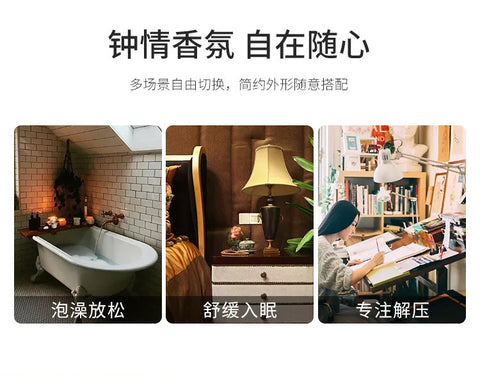 Gloss Black Glass Jar with Bow - Smokeless Soy Wax Candle in Romantic Gift Box, Luxury Scented Candle for Home Decor