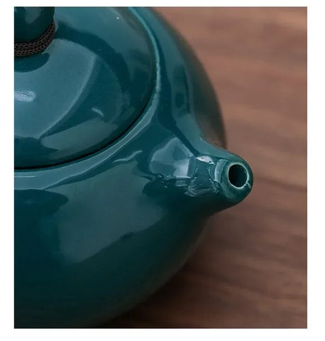 KungFu Tea Set Incense Burner Gift Box Ceremony One Pot Four Cups Can Sandalwood Incense Burner Chinese Ceramic Portable Tea Set