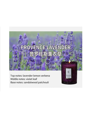 Lace CupHome Use For Bedroom Aromatherapy Candle To Aid Sleep Lace Glass Cup Soy Wax Candle Gift Romatherapy Candle Long-lasting