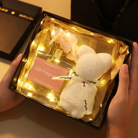 Birthday Party Set With No Fire Aromatherapy Essential Oil Bouquet Box For Girls' Bedroom Decoration Fragrance Gift