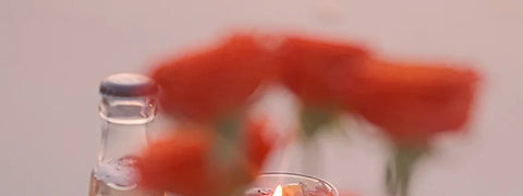 Real Flower Jelly Wax Scented Candle Bedroom Essential Oil Scented DIY Crystal Cup Wax with Hand Gift Fragrance