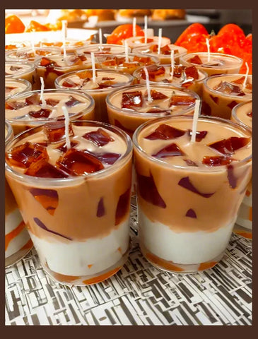 Scented Candles Coffee Flavored Candle Smokeless Soy Wax Candles Home Decoration m