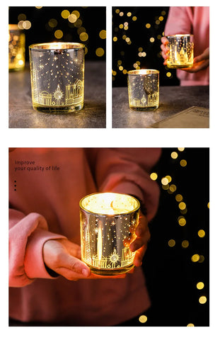 Martha London Street View with scented candles LED light atmosphere scented candles Goddess Day birthday gift