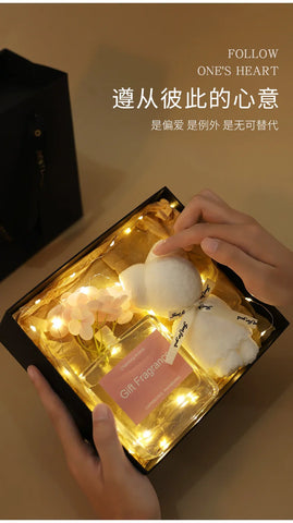 Birthday Party Set With No Fire Aromatherapy Essential Oil Bouquet Box For Girls' Bedroom Decoration Fragrance Gift