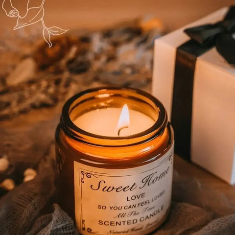 Handmade Sleep Aid Aromatherapy Candles Home Bedroom Fragrance Aromatherapy Candles Smokeless Fragrance Decorative Gifts