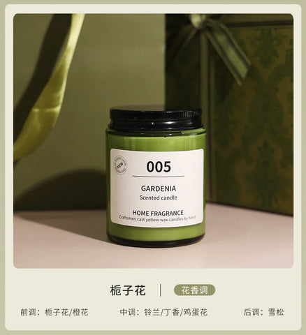 Scented candle gift set. Bedroom girl fragrance home fragrance. Birthday gift romance kit Rattan Fragrance cup wax soap gift box