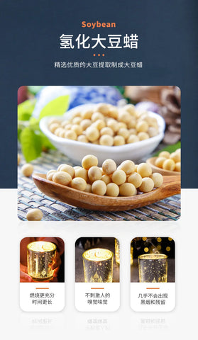 Martha London Street View with scented candles LED light atmosphere scented candles Goddess Day birthday gift