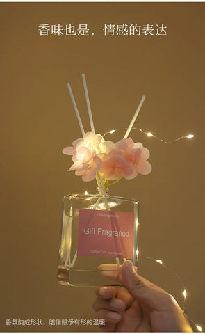 Birthday Party Set With No Fire Aromatherapy Essential Oil Bouquet Box For Girls' Bedroom Decoration Fragrance Gift