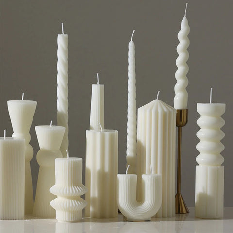 1pc Nordic style scented candle smokeless candle wedding party decoration Nordic home decoration bedroom fragrance souvenir