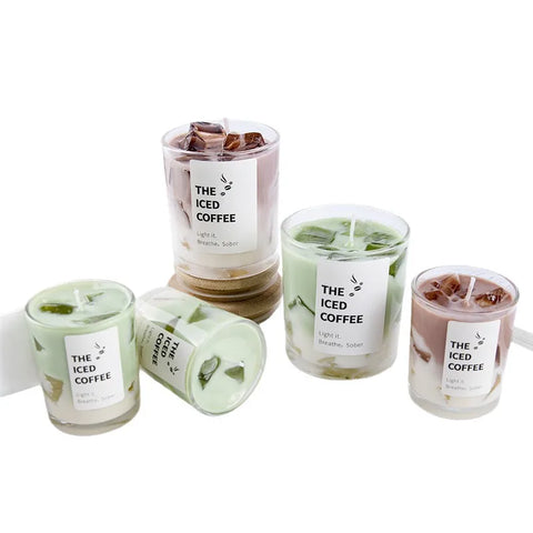 Jelly Wax Coffee Cup Aromatherapy Bedroom Smoke Free Candles Romantic Atmosphere Fragrance