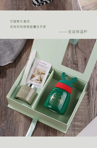High-end gifts. Rattan aromatherapy, scarf gift box set fragrance, to send friends a small number of high-grade practical gifts.