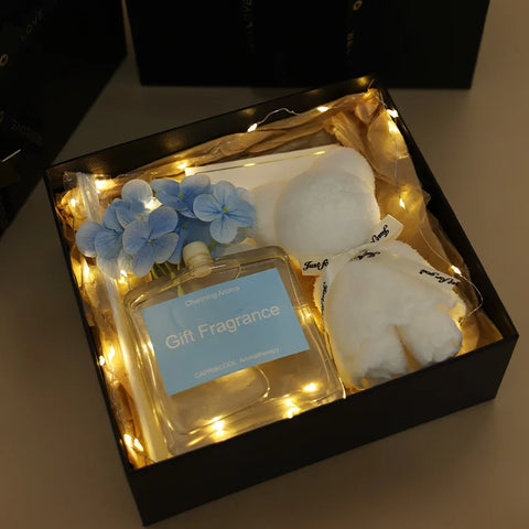 Birthday Party Set With No Fire Aromatherapy Essential Oil Bouquet Box For Girls' Bedroom Decoration Fragrance Gift