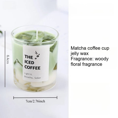 Jelly Wax Coffee Cup Aromatherapy Bedroom Smoke Free Candles Romantic Atmosphere Fragrance