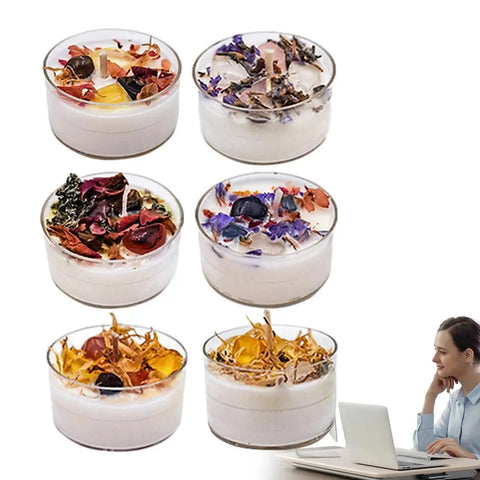 Scented Candles Set Mindful Escape Relaxation Candle Long Lasting Aromatherapy Candle Calm Scented Candles For Birthday