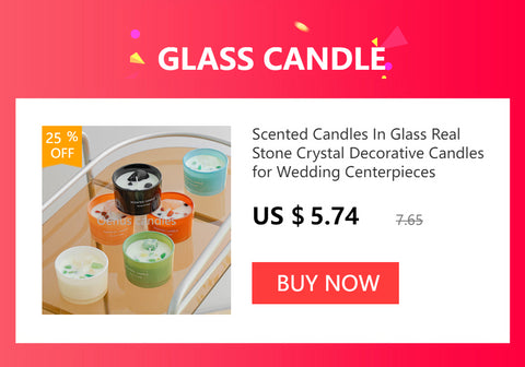 100% Natural Soy Wax Candles Jar Sandalwood Scented Black Candles Glass Container Home Decorative Vase