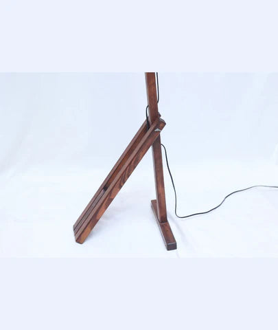 The Happy Floor Wooden Lamp