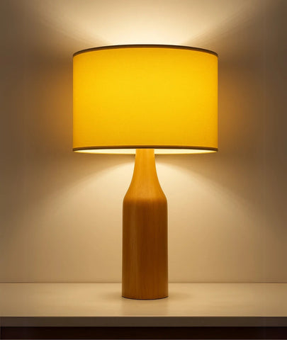 VECTOR Table Lamp | Wooden Bedside Lamp